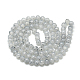 Chapelets de perles en verre X-DGLA-S115-10mm-YS55-2