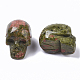 Perline di pietre preziose naturali di Halloween G-R473-04-5
