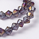 Glass Beads Strands GB6mm07Y-AB-2