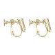 Accessoires des convertisseurs de boucles d'oreilles à vis en laiton X-KK-N229-01A-1