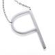 304 Stainless Steel Pendant Necklaces STAS-D162-12P-3