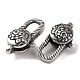 925 Thailand Sterling Silver Lobster Claw Clasps STER-D003-38AS-2