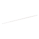 ステンレススチールピン  手作りネックレス糸脱毛用  ステンレス鋼色  139x0.2x0.1mm STAS-WH0028-02I-1