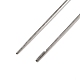 Perlennadeln aus Stahl mit Haken für Perlenspinner TOOL-C009-01B-02-3