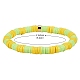 Handgemachte Heishi-Perlen-Stretch-Armbänder aus Fimo BJEW-JB05902-07-2