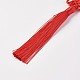 Polyester Tassel Pendant Decorations HJEW-WH0004-A08-2