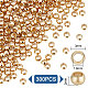 Unicraftale 300pcs 304 perles d'espacement en acier inoxydable STAS-UN0050-18-4