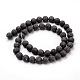Natural Snowflake Obsidian Beads Strands G-Q462-72-4mm-3