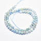 Chapelets de perles en aigue-marine naturelle G-K256-59B-2