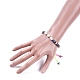Adjustable Nylon Thread Braided Bead Bracelets BJEW-JB05124-05-4