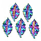 Ciondoli in lega color arcobaleno PALLOY-S180-017-RS-1