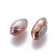 Perlas naturales abalorios de agua dulce cultivadas PEAR-F011-56-4