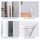 Gorgecraft 10Pcs Door Knob Wall Shield Transparent Soft Silicone Wall Protector AJEW-GF0003-21-5