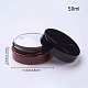 Plastic Cosmetics Cream Jar AJEW-WH0096-29-4