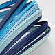 Bandes de papier quilling de 6 couleurs DIY-J001-5mm-39cm-A05-1