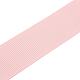 Breast Cancer Pink Awareness Ribbon Making Materials Grosgrain Ribbon SRIB-D004-50mm-123-2