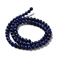 Chapelets de perles en lapis-lazuli naturel X-G-F561-5mm-G-6