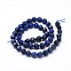 Natural Lapis Lazuli Beads Strands G-G029-8mm-8-2