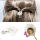 Accessoires de cheveux en laiton MAK-N030-003P-4
