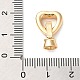 Pendentifs avec zircon cubiques à micro-pavés en laiton FIND-Z030-03KCG-3