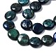 Chapelets de perles en chrysocolle et lapis lazuli naturelles G-N330-032A-01-3