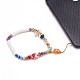 Sangles mobiles en perles de verre millefiori faites à la main HJEW-JM00446-8