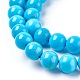 Natural Magnesite Beads Strands TURQ-P027-28A-8mm-3
