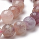 Brins de perles de tourmaline rouge natura G-D0008-01-8mm-3