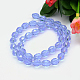 Faceted Oval Imitation Austrian Crystal Bead Strands G-M192-9x6mm-04A-2