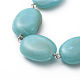 Bracelets de perles d'imitation de pierres précieuses acryliques BJEW-JB04683-3