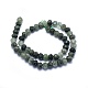 Natürlichen grünen Rutilquarz Perlen Stränge G-O170-64A-2