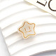 Cellulose Acetate(Resin) Star Hair Claw Clips OHAR-PW0003-030G-1