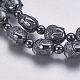 Nicht magnetische synthetische Hämatit Mala Perlen Halsketten NJEW-K096-10A-2