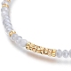 Bracelets de perles de nylon tressés réglables BJEW-JB05528-02-2