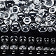 PH PandaHall 150pcs Transparent Glass Cabochons 7 Sizes Glass Dome Cabochons Clear Glass Pebbles Non-calibrated Round for Necklace Bracelets Jewelry Cameo Pendants Bookmarks GLAA-PH0002-34-5
