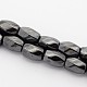 Magnetic Synthetic Hematite Twist Beads Necklaces NJEW-F075-01-2