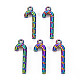 Pendentifs en alliage de couleur arc-en-ciel PALLOY-S180-273-NR-1