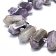 Natural Amethyst Beads Strands G-F715-043-3