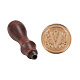 PandaHall Elite DIY Letter Scrapbook Brass Wax Seal Stamps and Wood Handle Sets AJEW-PH0010-V-4