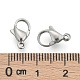304 Stainless Steel Lobster Claw Clasps X-STAS-AB11-1-3