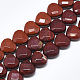 Natural Red Rainbow Jasper Beads Strands G-S357-E02-02-1