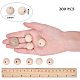 PandaHall Elite about 200 pcs 18mm Natural Unfinished Wood Spacer Beads Round Ball Wooden Loose Beads for Bracelet Pendants Crafts DIY Jewelry Making WOOD-PH0008-50-3