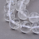 Granos de cristal de cuarzo natural hebras G-Q462-10mm-32-1