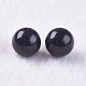 Perlas de piedra dorada azul sintética G-K275-25-8mm-2