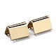 Messingband-Crimpenden&nbsp;KK-WH0046-34A-LG-1