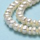 Brins de perles de culture d'eau douce naturelles PEAR-A005-03B-01-4