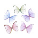 Two Tone Polyester Fabric Wings Crafts Decoration FIND-S322-012B-1