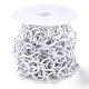 Eco-Friendly Alloy Spray Painted Link Chains LCHA-H005-01B-3