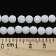 Supports de perles de verre opaques EGLA-A035-P6mm-D01-5