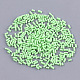手作り樹脂粘土ネイルパーツ  ファッションネイルケア  穴がない  コラム  淡緑色  2~6x1.5mm X-CLAY-T015-22K-2